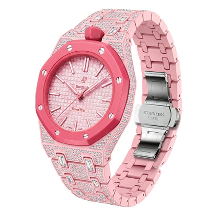 [Aetheris]Royal Oak Pop Exclusive Bioceramic Case & Bioceramic Strap Full Diamond