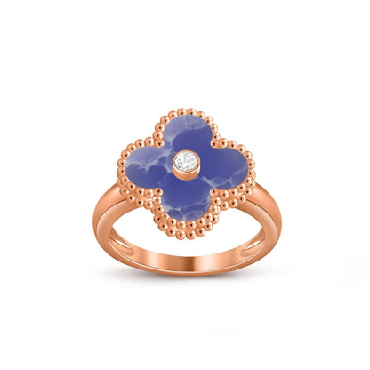 [Aetheris]KLEEBRETT-DIAMANT-AKZENT-RINGKOLLEKTION AUS ROSÉGOLD