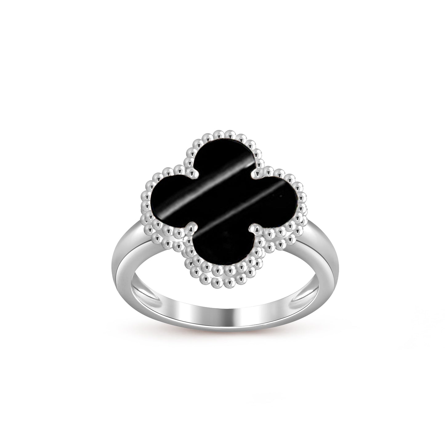 [Aetheris]LUCKY CLOVER VINTAGE WEISSGOLD-RINGKOLLEKTION