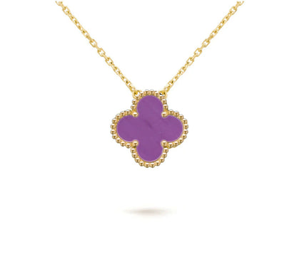 [Aetheris] 15MM KLEEBLUMEN ANHÄNGER KETTE KOLLEKTION