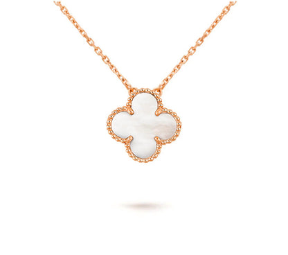 [Aetheris] 15MM KLEEBLUMEN ANHÄNGER KETTE KOLLEKTION