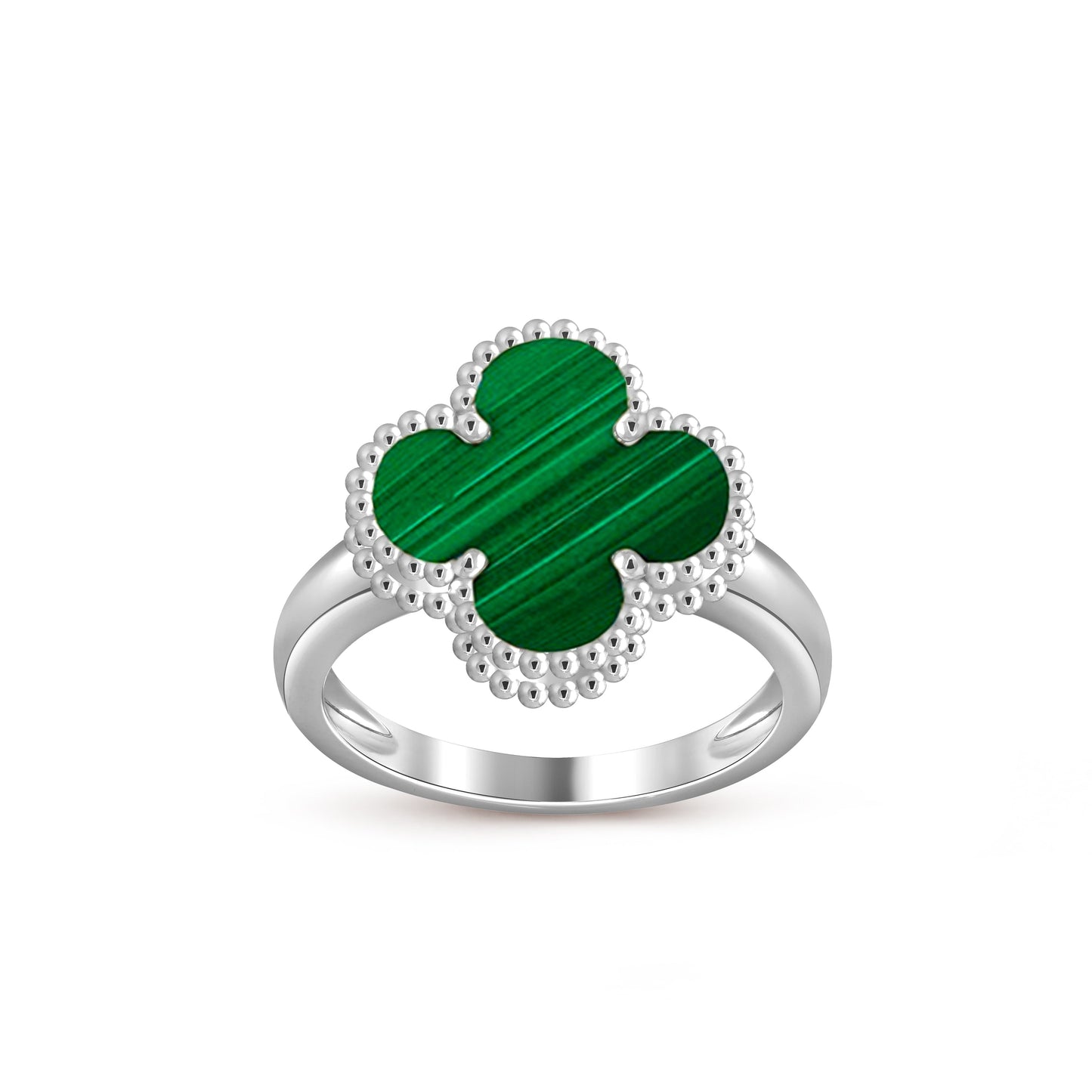 [Aetheris]LUCKY CLOVER VINTAGE WEISSGOLD-RINGKOLLEKTION