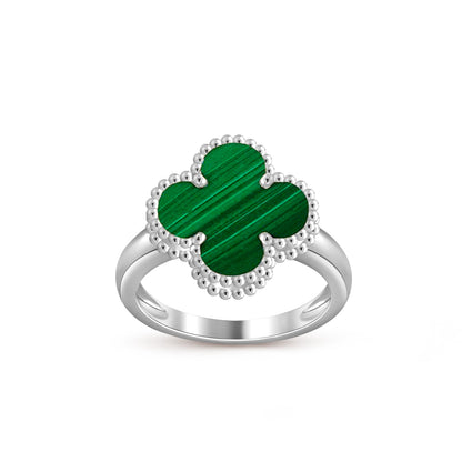 [Aetheris]LUCKY CLOVER VINTAGE WEISSGOLD-RINGKOLLEKTION