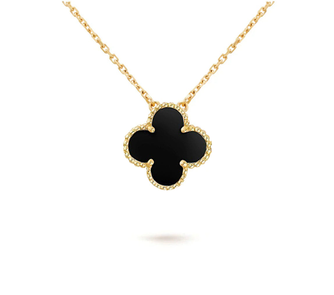[Aetheris] 15MM KLEEBLUMEN ANHÄNGER KETTE KOLLEKTION