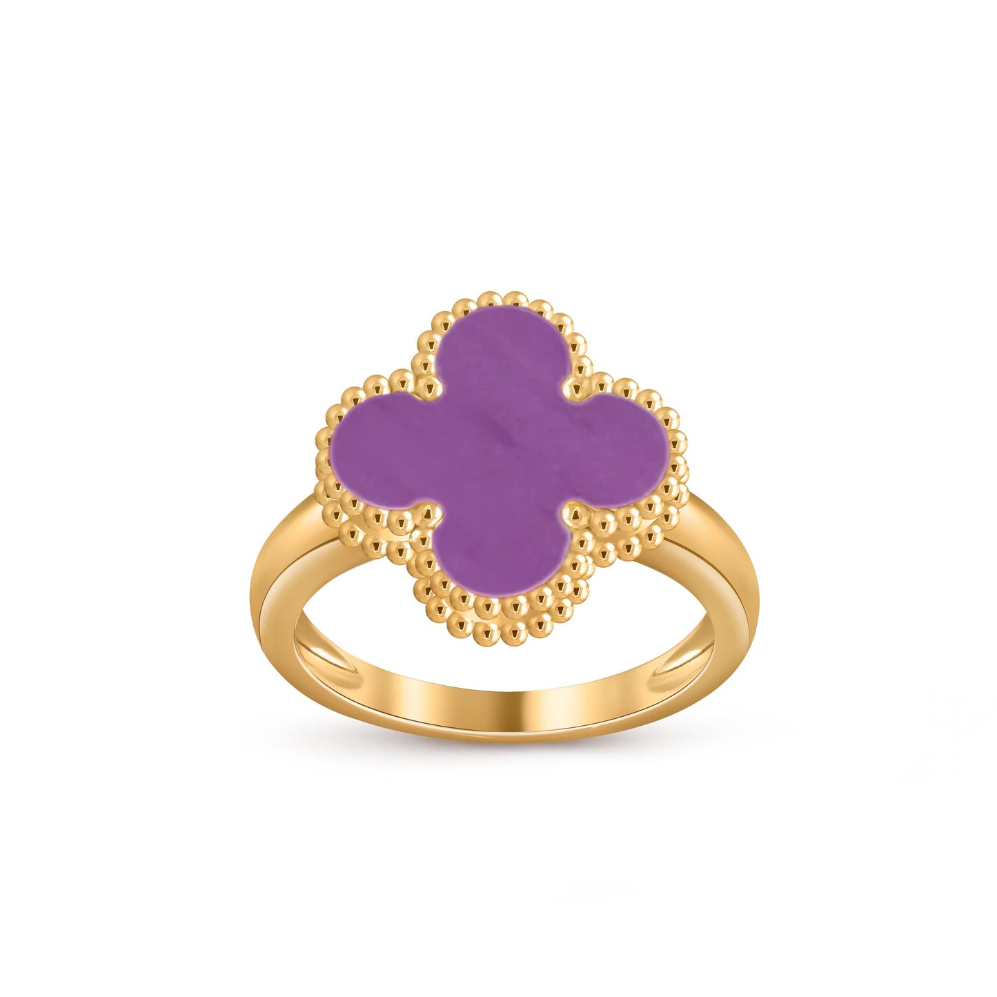 [Aetheris]LUCKY CLOVER VINTAGE GOLD RING COLLECTION