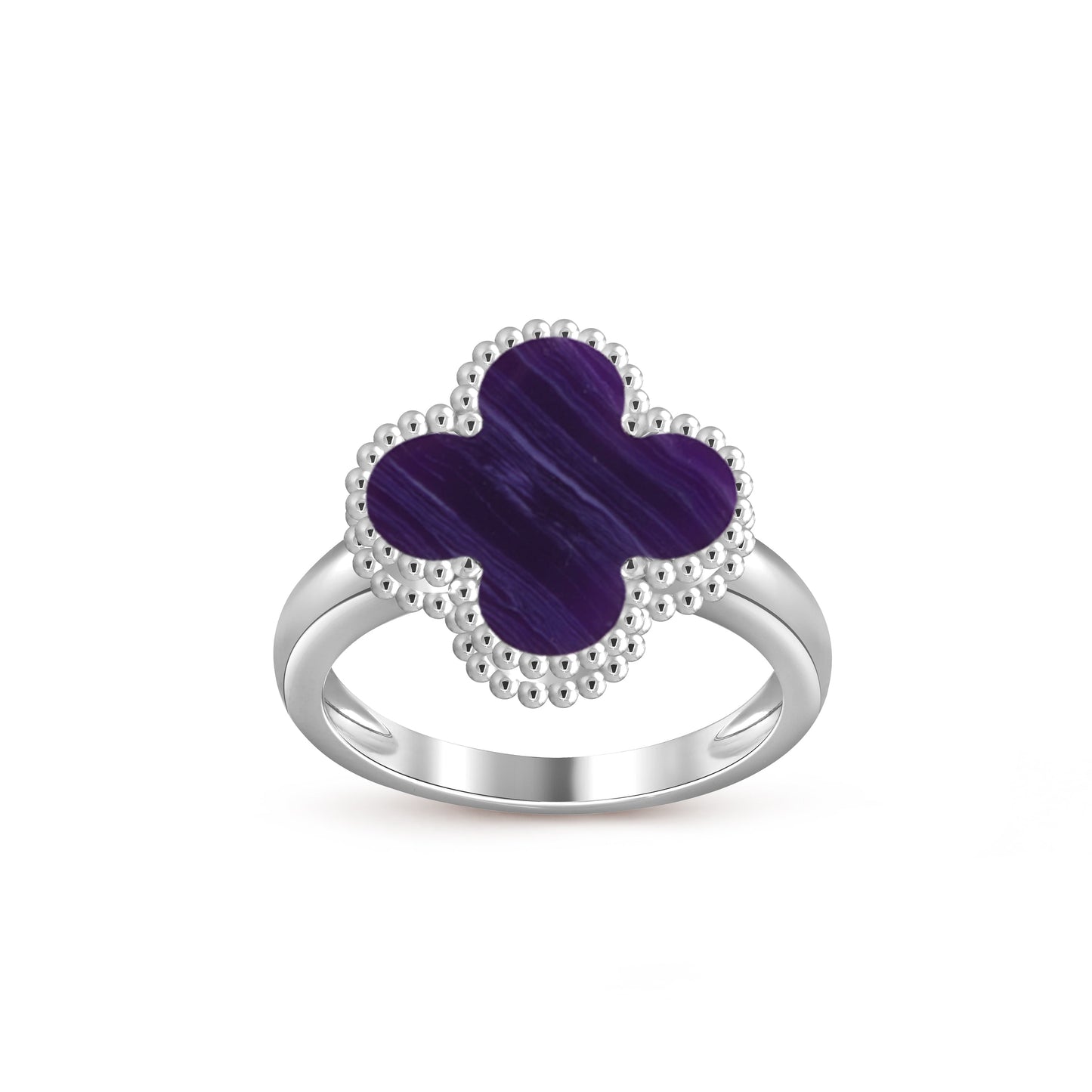 [Aetheris]LUCKY CLOVER VINTAGE WEISSGOLD-RINGKOLLEKTION