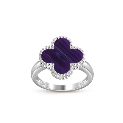 [Aetheris]LUCKY CLOVER VINTAGE WEISSGOLD-RINGKOLLEKTION