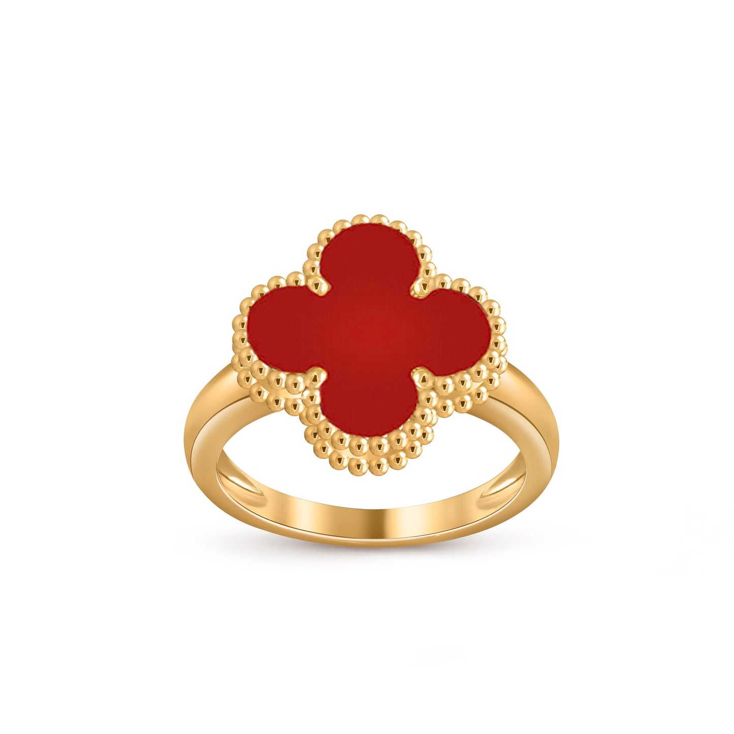 [Aetheris]LUCKY CLOVER VINTAGE GOLD RING COLLECTION