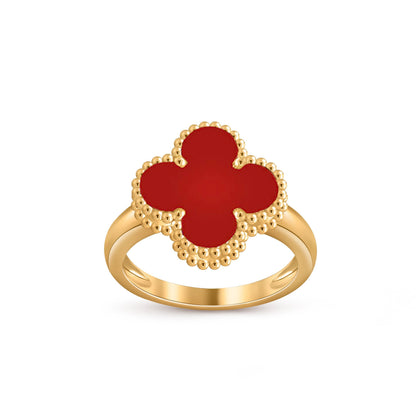 [Aetheris]LUCKY CLOVER VINTAGE GOLD RING COLLECTION