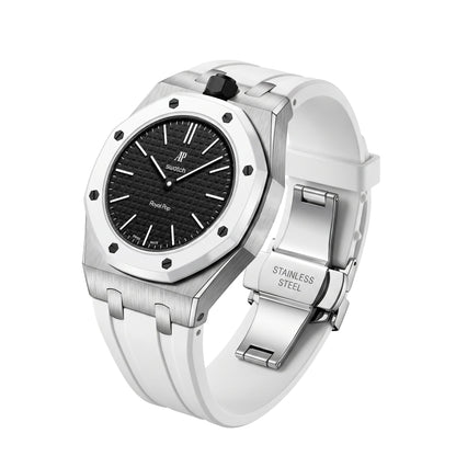 [Aetheris]Royal Oak Pop Exclusive Stahlgehäuse und Silikonarmband mit Wiege