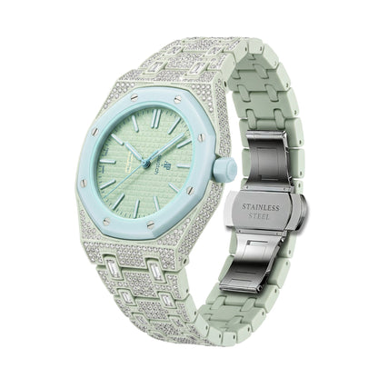 [Aetheris]Royal Oak Pop Exclusive Bioceramic Case & Bioceramic Strap Full Diamond