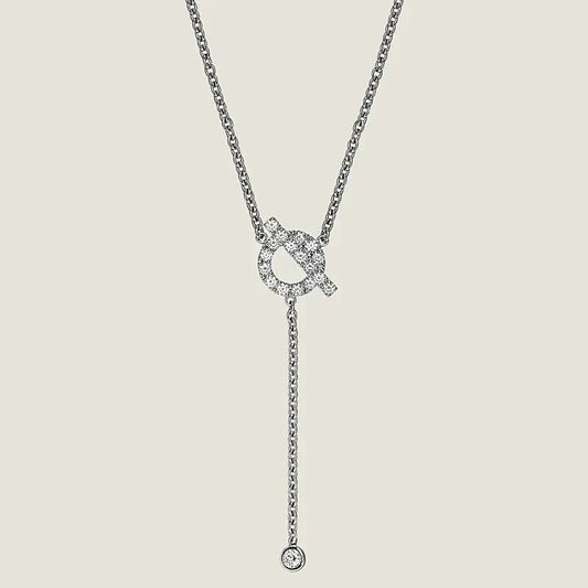 [Aetheris]FINESSE SILVER DIAMOND NECKLACE