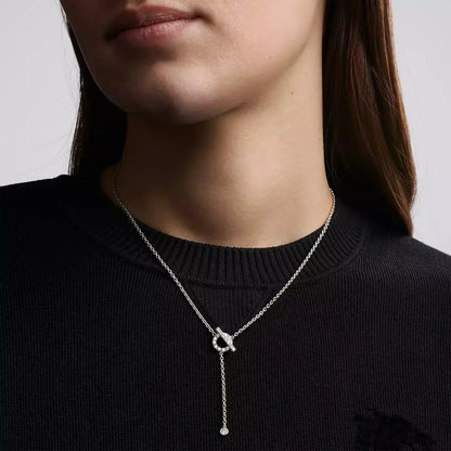[Aetheris]FINESSE SILVER DIAMOND NECKLACE