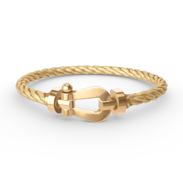 [Aetheris]FORCE LARGE HORSESHOE BRACELET - GOLD