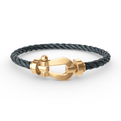 [Aetheris]FORCE LARGE HORSESHOE BRACELET - GOLD