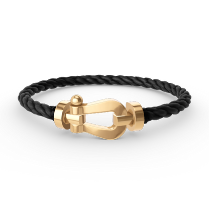 [Aetheris]FORCE LARGE HORSESHOE BRACELET - GOLD