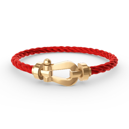 [Aetheris]FORCE LARGE HORSESHOE BRACELET - GOLD