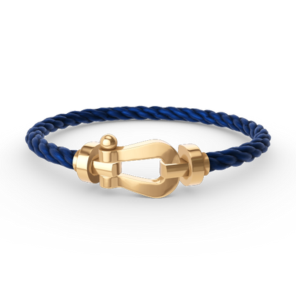 [Aetheris]FORCE LARGE HORSESHOE BRACELET - GOLD