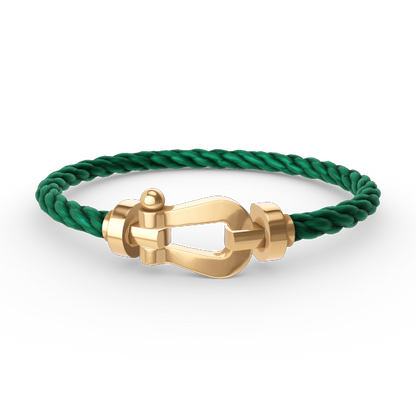 [Aetheris]FORCE LARGE HORSESHOE BRACELET - GOLD