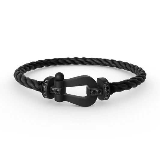 [Aetheris]FORCE LARGE SERIES BLACK SAMURAI BRACELET