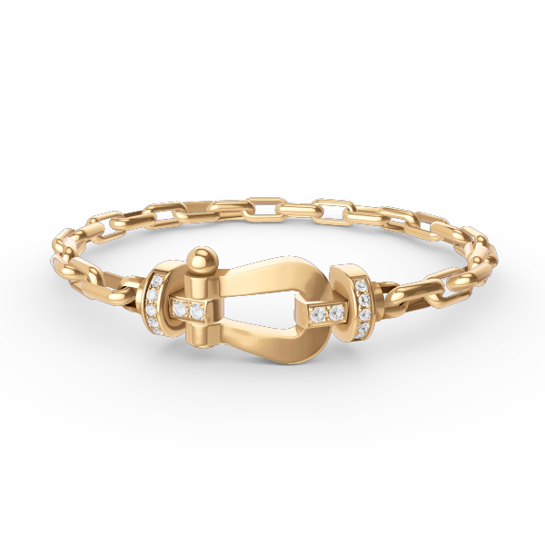 [Aetheris]FORCE LARGE HORSESHOE CLASP METAL BRACELET