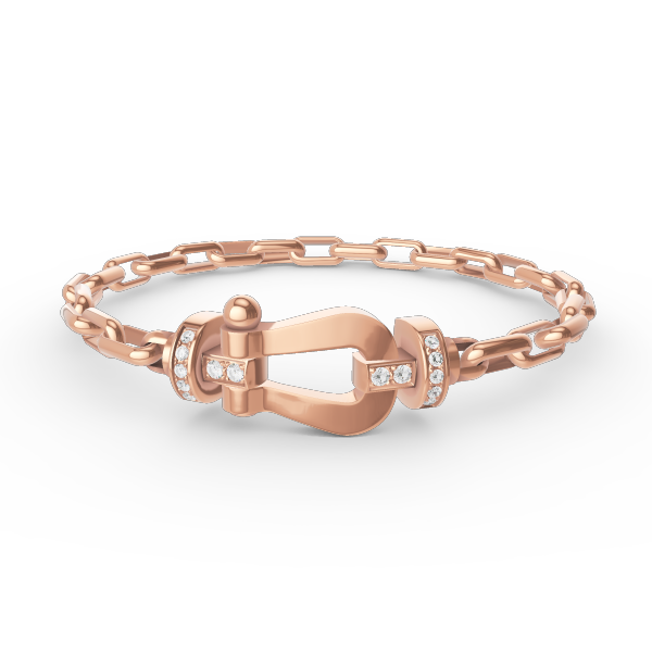 [Aetheris]FORCE LARGE HORSESHOE CLASP METAL BRACELET