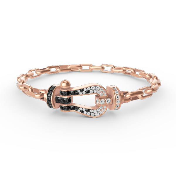 [Aetheris]FORCE LARGE HORSESHOE CLASP METAL BRACELET