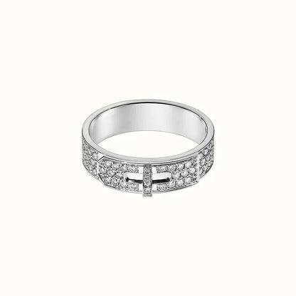 [Aetheris]KELLY SILVER DIAMOND RING