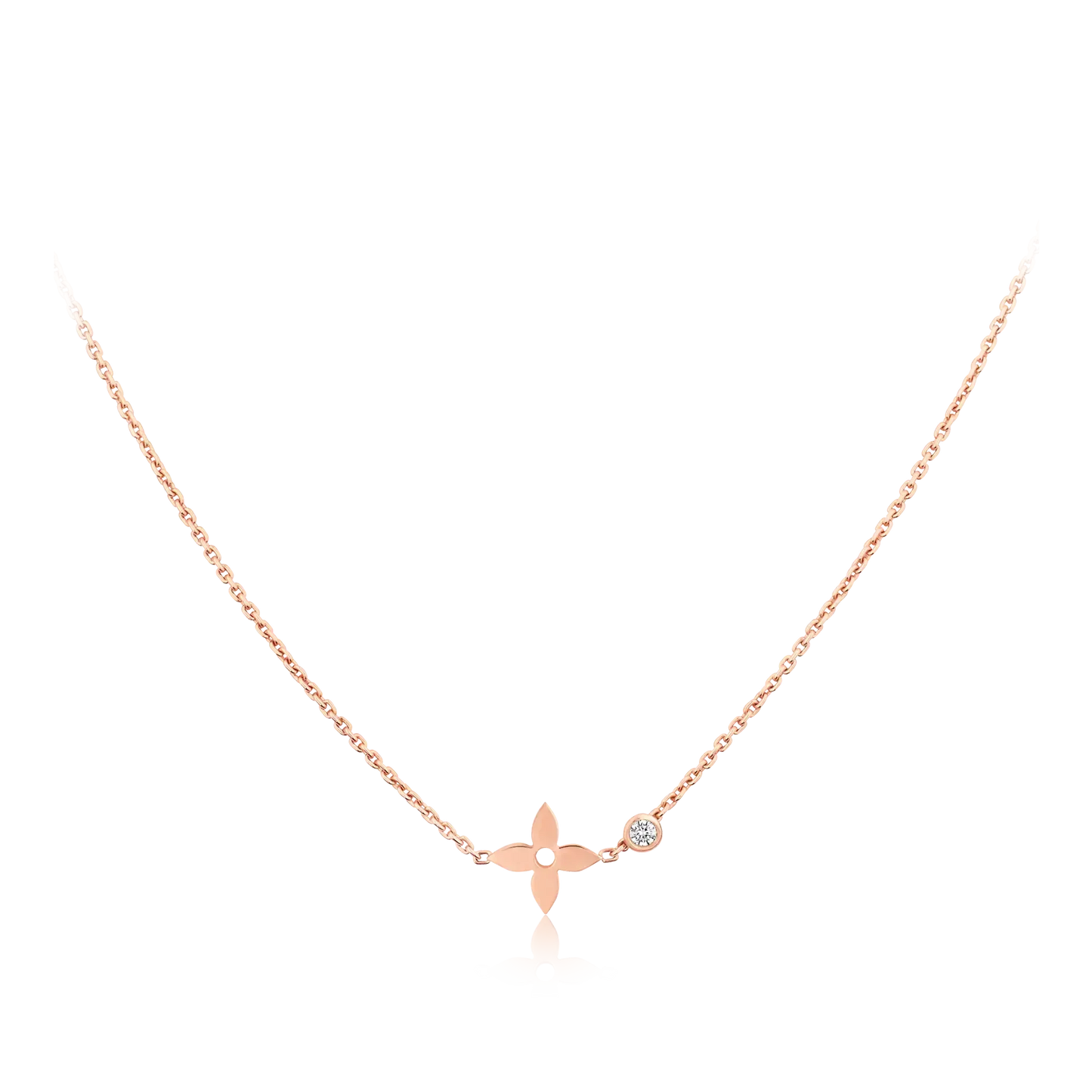 [Aetheris]BLOSSOM PENDANT ROSE GOLD AND DIAMOND