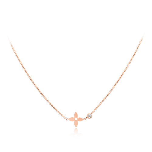 [Aetheris]BLOSSOM PENDANT ROSE GOLD AND DIAMOND