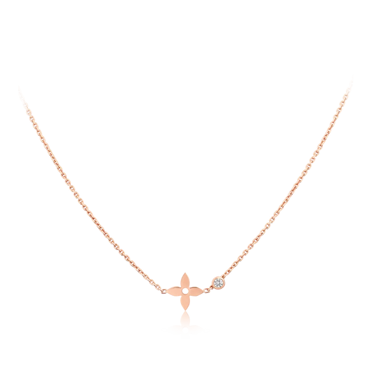 [Aetheris]BLOSSOM PENDANT ROSE GOLD AND DIAMOND