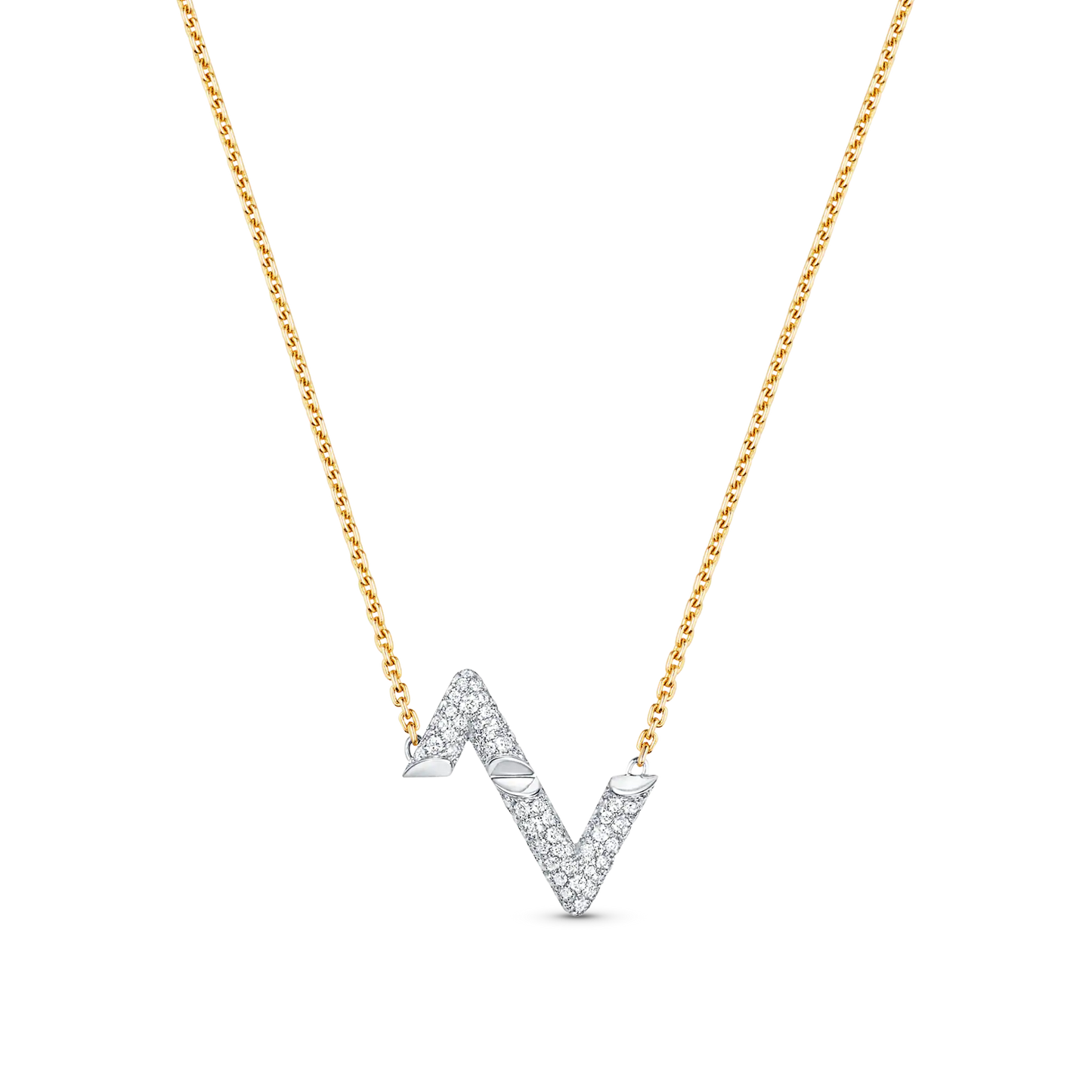 [Aetheris]VOLT SILVER DIAMOND PEDANT NECKLACE