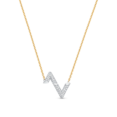[Aetheris]VOLT SILVER DIAMOND PEDANT NECKLACE
