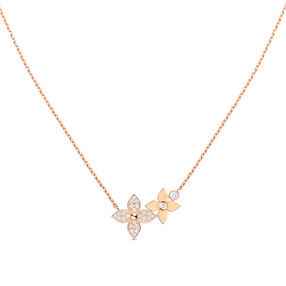 [Aetheris]STAR BLOSSOM NECKLACE ROSE GOLD DIAMONDS