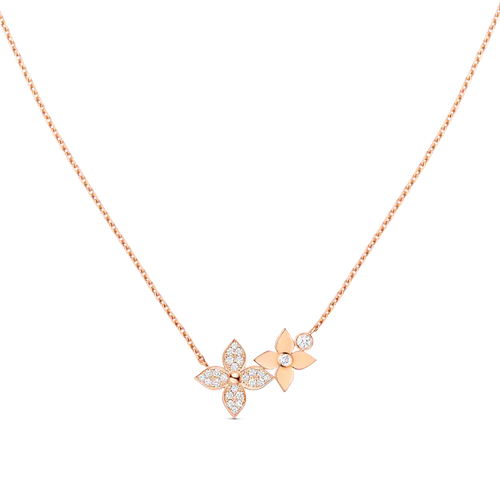 [Aetheris]STAR BLOSSOM NECKLACE ROSE GOLD DIAMONDS