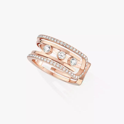[Aetheris] OPEN MOVE 10-DIAMANT PAVE-RING