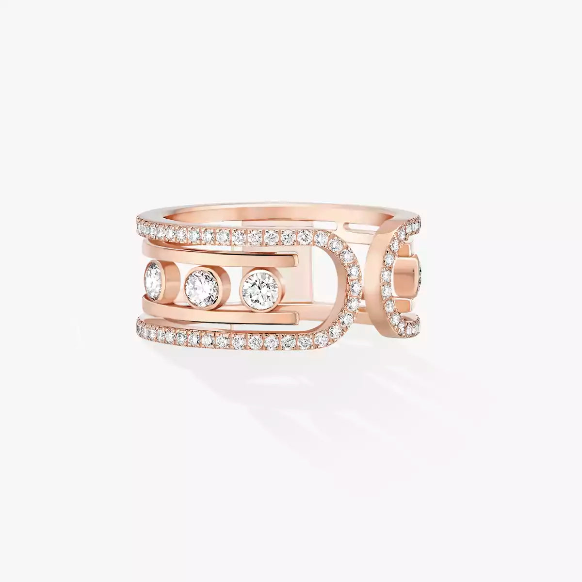 [Aetheris] OPEN MOVE 10-DIAMANT PAVE-RING