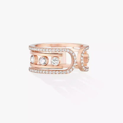 [Aetheris] OPEN MOVE 10-DIAMANT PAVE-RING