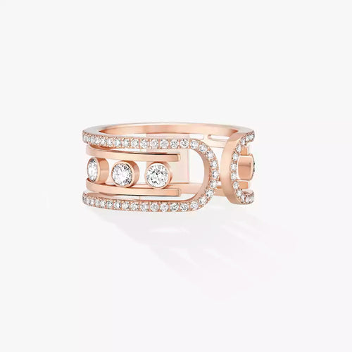 [Aetheris] OPEN MOVE 10-DIAMANT PAVE-RING