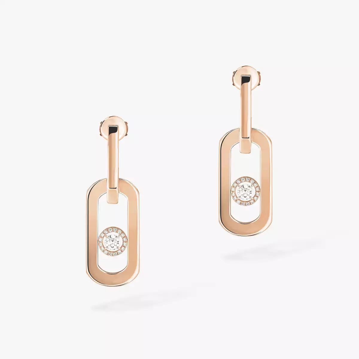 [Aetheris]SO MOVE XL DIAMOND HOOP OHRRINGE