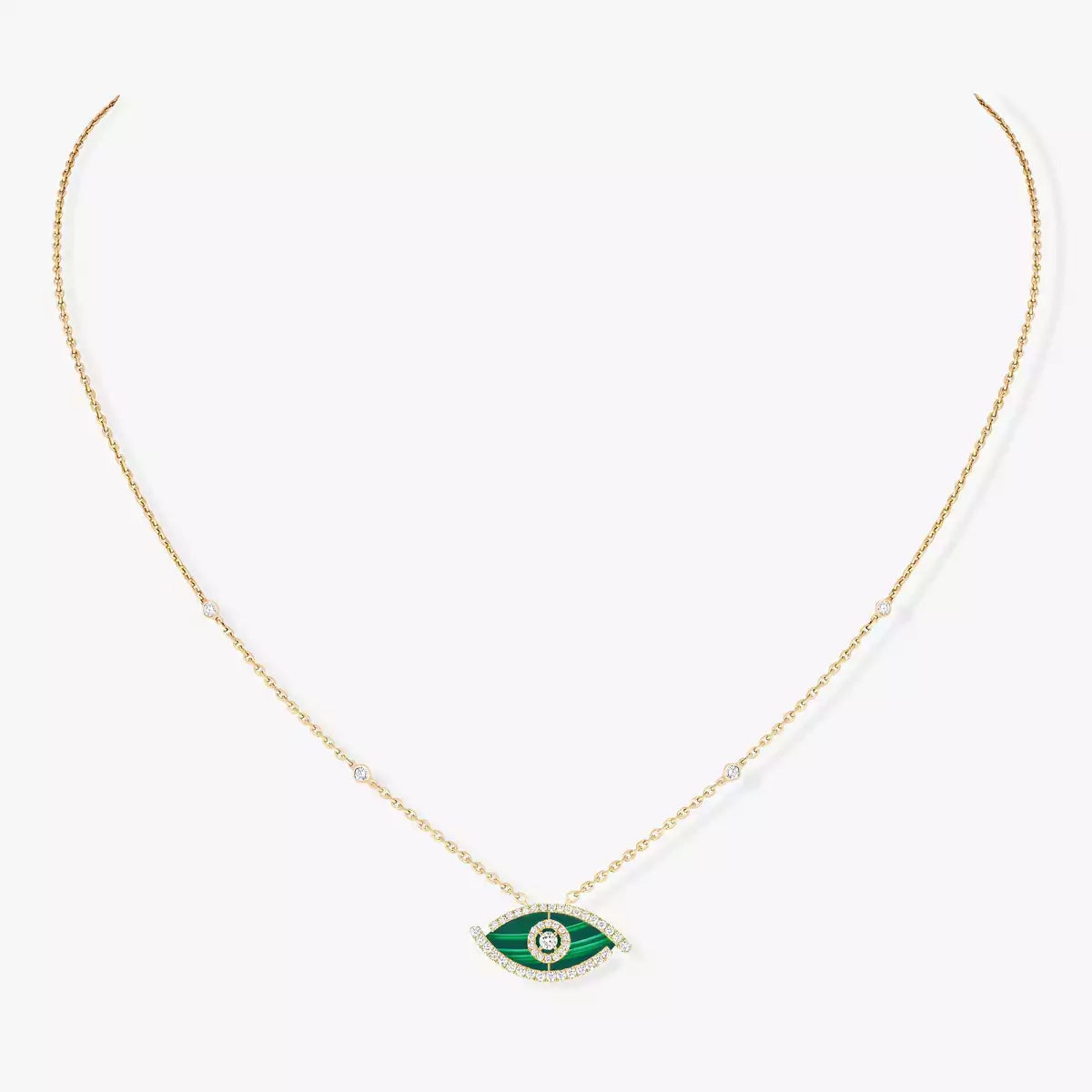 [Aetheris]LUCKY EYE DIAMOND NECKLACE