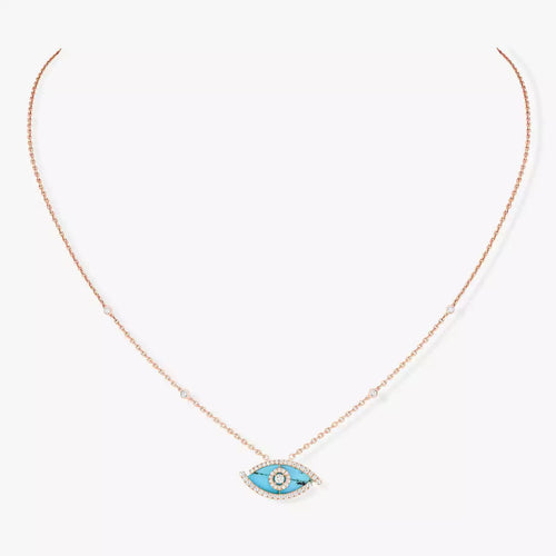 [Aetheris]LUCKY EYE DIAMOND NECKLACE