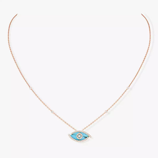 [Aetheris]LUCKY EYE DIAMOND NECKLACE