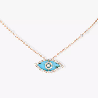[Aetheris]LUCKY EYE DIAMOND NECKLACE