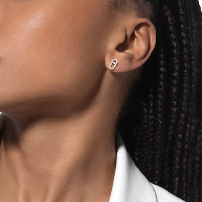 [Aetheris]MOVE UNO DIAMOND EARRINGS