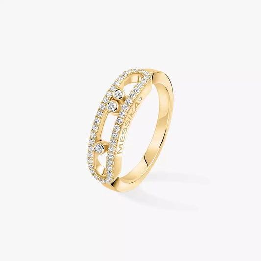 [Aetheris]BABY MOVE PAVÉ DIAMOND RING