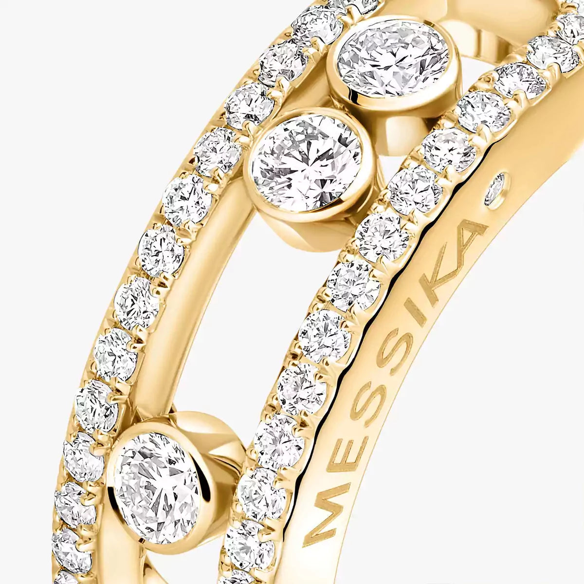 [Aetheris]BABY MOVE PAVÉ DIAMANTRING