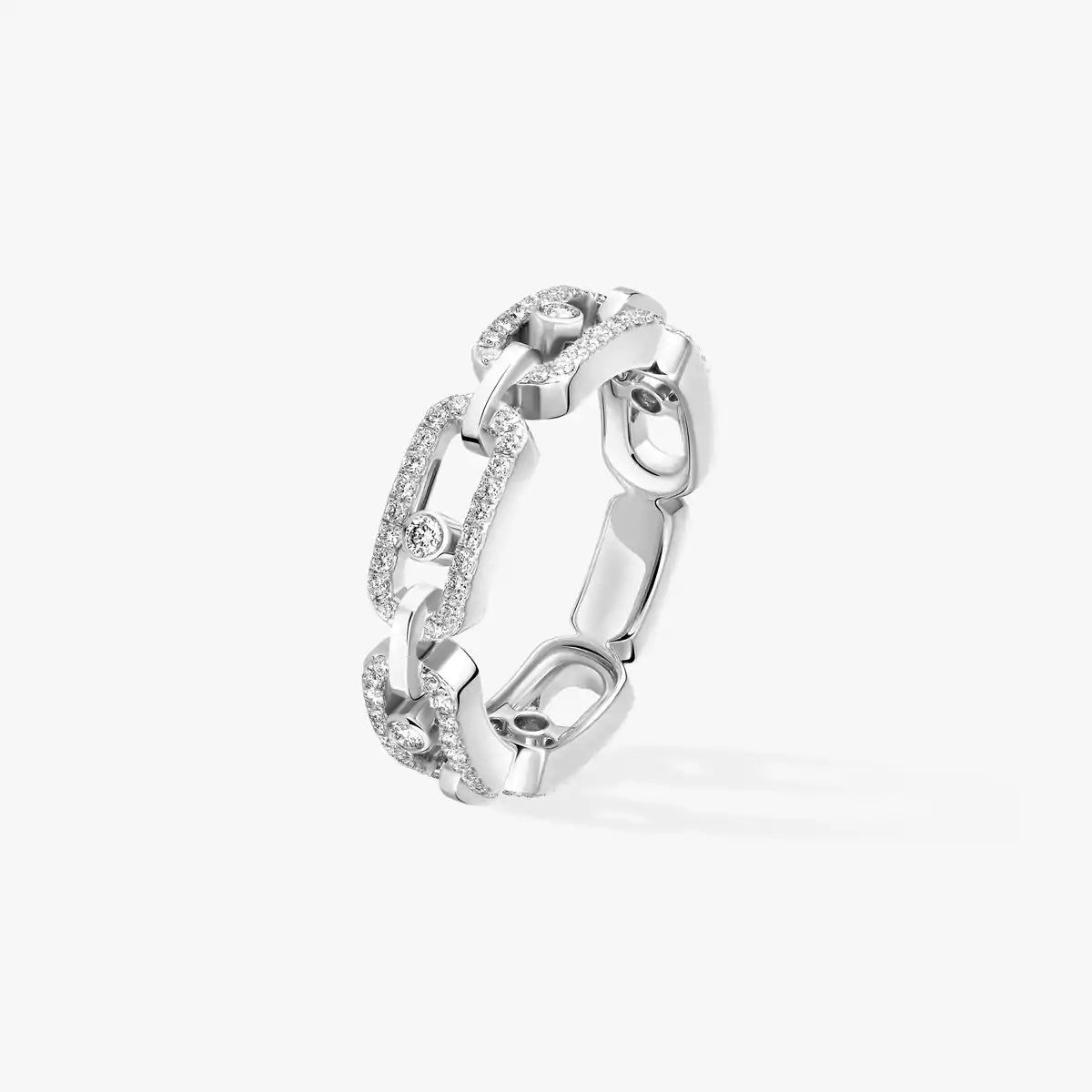 [Aetheris]MOVE LINK PAVÉ DIAMANT-RING