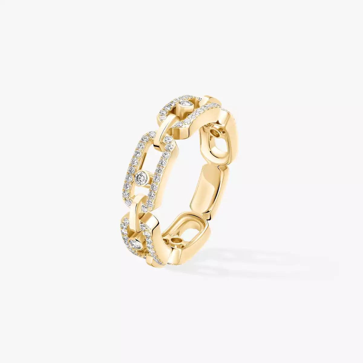[Aetheris]MOVE LINK PAVÉ DIAMANT-RING