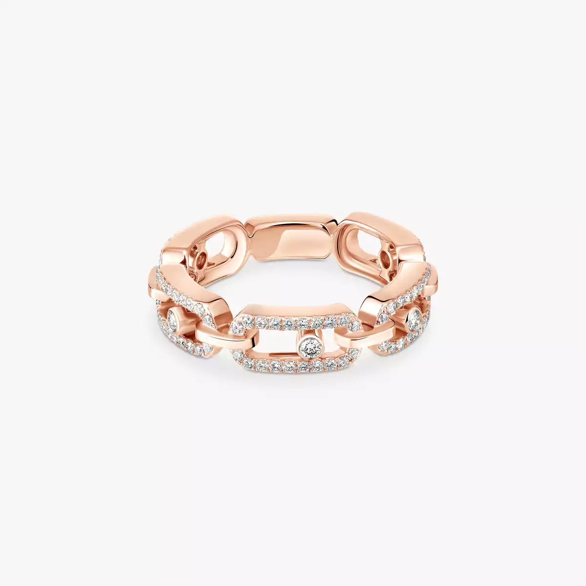 [Aetheris]MOVE LINK PAVÉ DIAMANT-RING